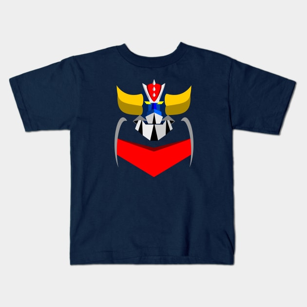 UFO Robot Grendizer Kids T-Shirt by AlteredMentalStatus